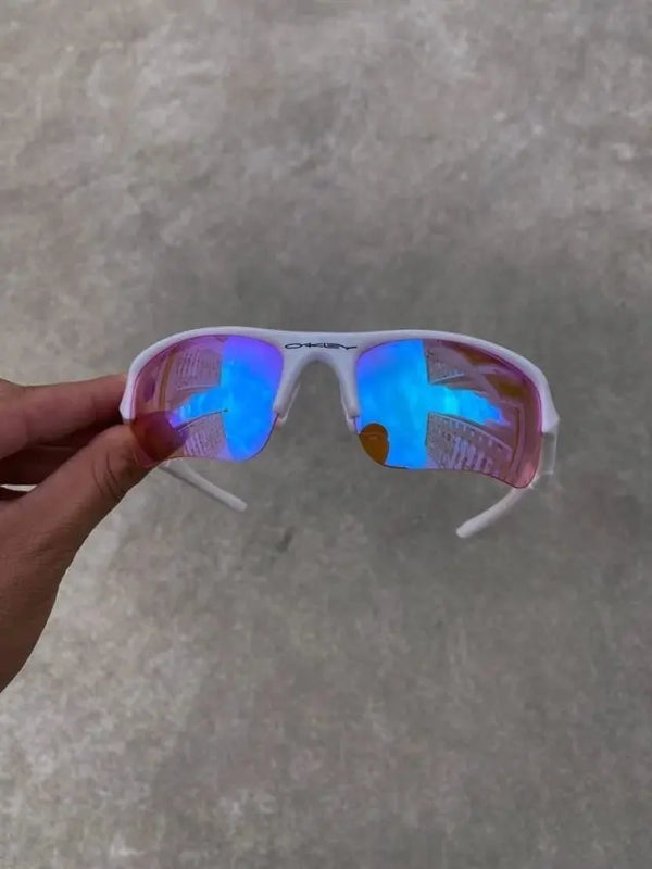 Flak 1.0 Branca Lentes Prizm + Brinde Surpresa (2x1)